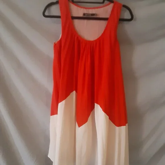 strapless open back dress Color Block Pleated Cami Maxi Dress | Women's Dresses main image 1